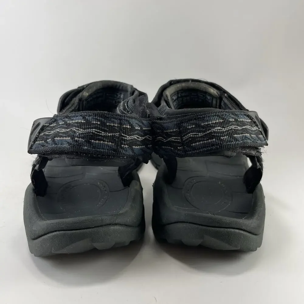 Teva Terra Fi Lite Black Sandals Mens Size 12 M Strappy Outdoor Hiking Athletic